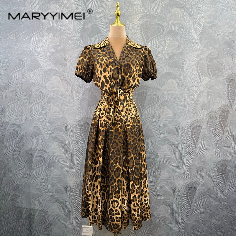 Fly Line - MARYYIMEI Fashion leopard print women's clothing