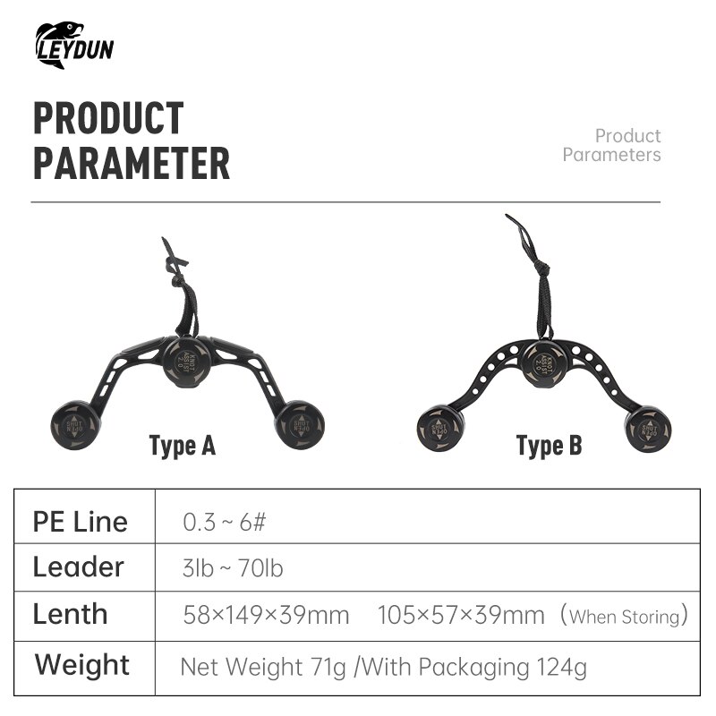 LEYDUN Fishing Tools GT FG PR  - Leader Line ulasan dan harga
