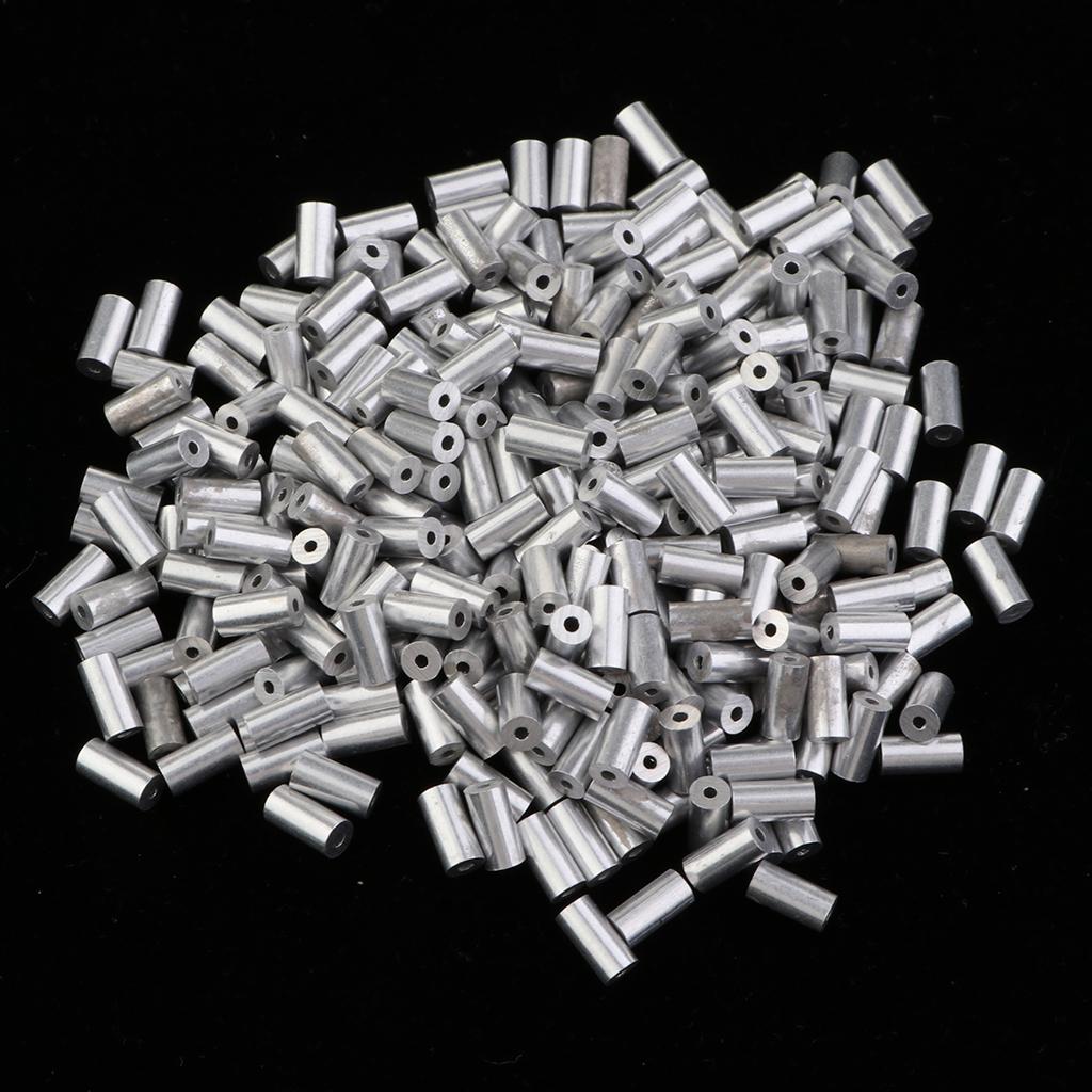 Fishing Wire Leader Crimps Alu - Leader Line ulasan dan harga