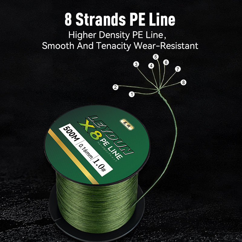 LEYDUN 500m Micro New Fishing  - Copolymer Line ulasan dan harga
