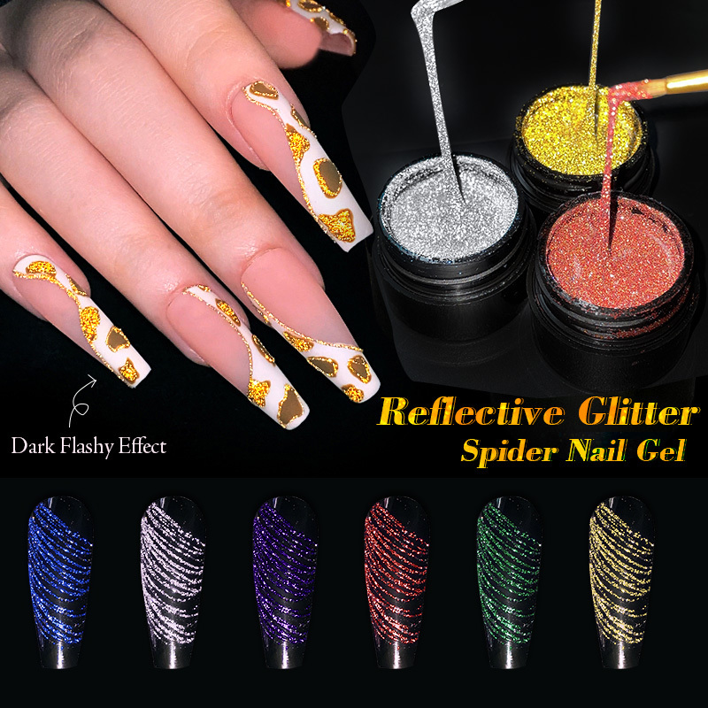 6 Color Spider Gel, New Upgrad - Copolymer Line ulasan dan harga
