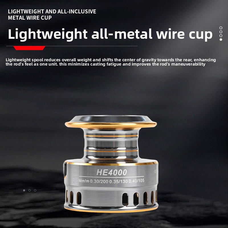 All Metal Long Distance Castin - Ice Fishing Line ulasan dan harga