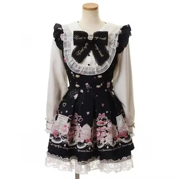 Japanese 2 Piece Dress Sets Wo - Fly Line ulasan dan harga