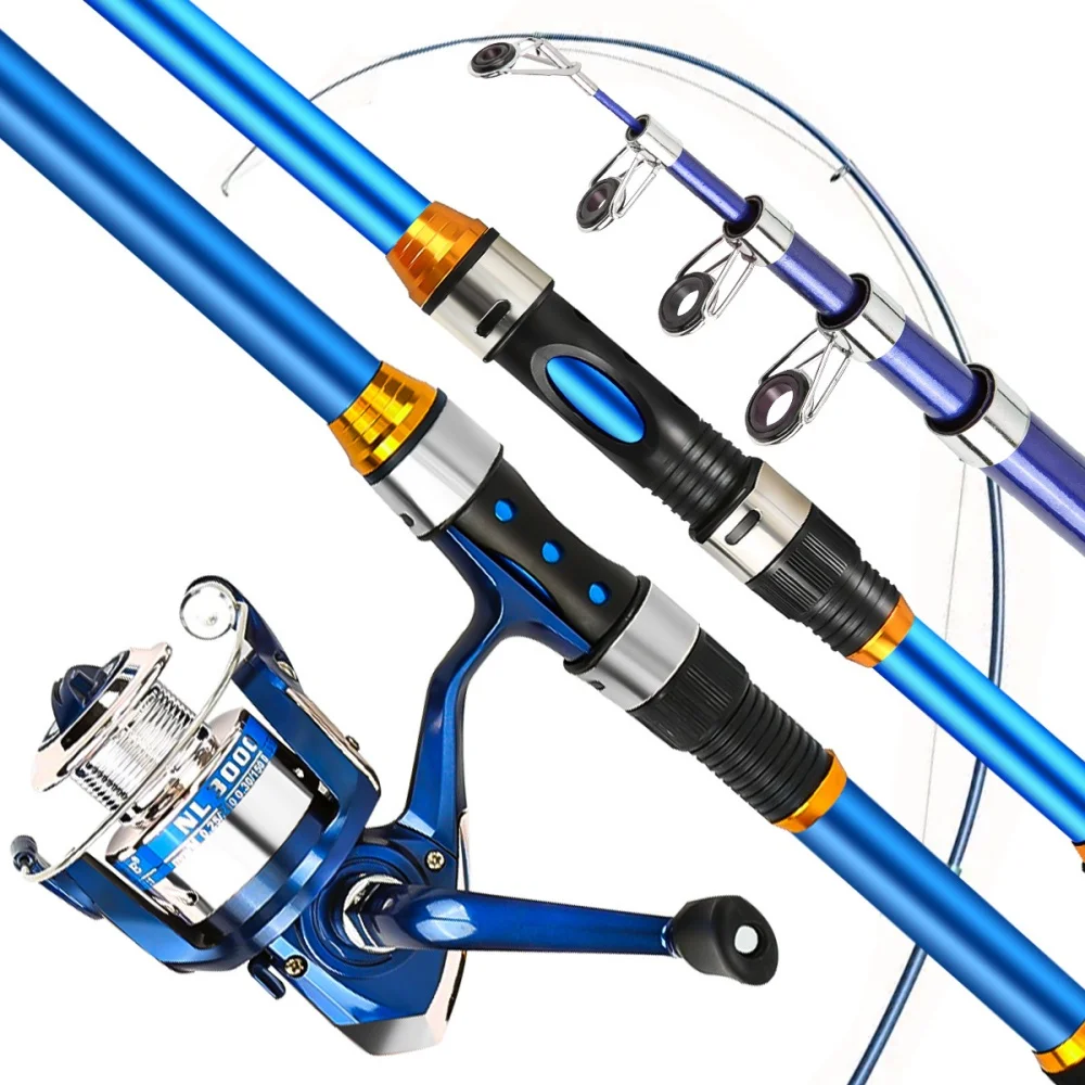 2.1-3.6M Telescopic Glass Fibe - Freshwater Line ulasan dan harga
